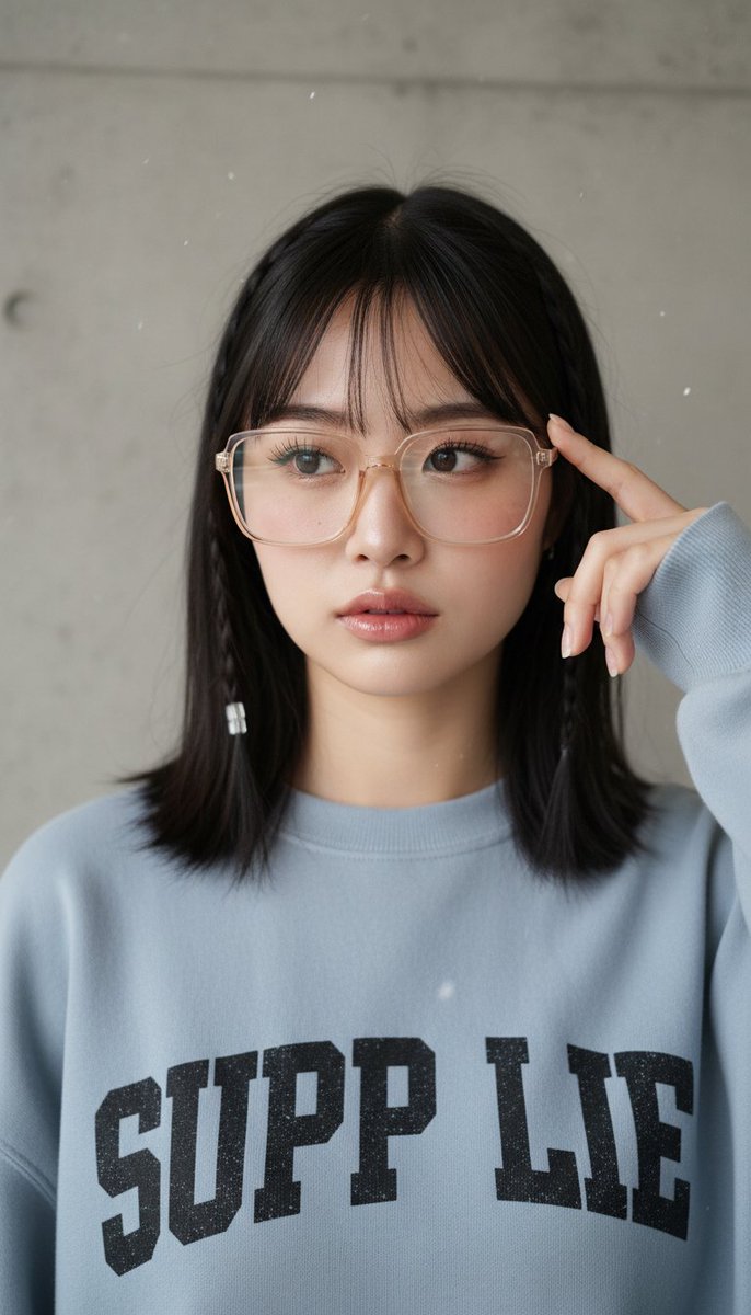 案例拆解:棚拍竖版人像提示词(参数化模板) 成片预览